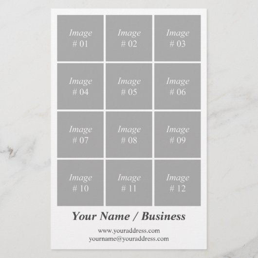 独自の2022カレンダーフライヤーを作成する チラシ (裏面)