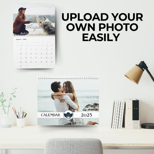 独自の2025ファミリフォトカモダンレンダーの作成 カレンダー