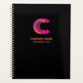 独自の2025会社の作成 プランナー手帳 (正面)