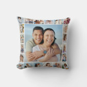 独自の21フォトコラージュを作成 クッション (正面)