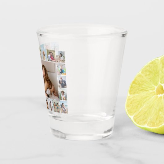 独自の21フォトコラージュを作成 ショットグラス (右)