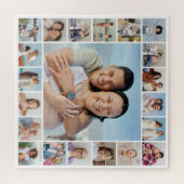 独自の21フォトコラージュを作成 ジグソーパズル (横)