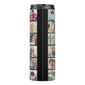 独自の21フォトコラージュを作成 タンブラー (裏面)