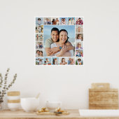 独自の21フォトコラージュを作成 ポスター (キッチン)