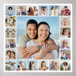 独自の21フォトコラージュを作成 ポスター