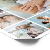 独自の21フォトコラージュ写真の拡大を作成 フォトプリント (角)