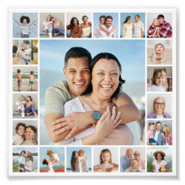 独自の21フォトコラージュ写真の拡大を作成 フォトプリント           