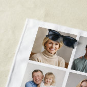 独自の21フォトコラージュ編集可能カラーを作成 ビーチタオル (インサイチュ)