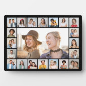 独自の21フォトコラージュ編集可能カラーを作成 フォトプラーク (正面)