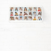 独自の21フォトコラージュ編集可能カラーを作成 横断幕 (インサイチュ)