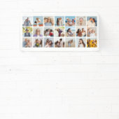 独自の21フォトコラージュ編集可能カラーを作成 横断幕 (インサイチュ)