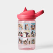 独自の21フォトコラージュkidの作成 ウォーターボトル (左面)