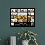 独自の22フォトコラージュを作成 ポスター<br><div class="desc">自分の写真パーソナライズされたコラージュのポスターを作成し、22のお気に入りの写真と文字カスタムを特集。</div>
