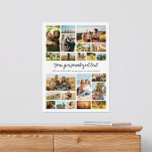 独自の22フォトパーソナライズされたコラージュを作成 ポスター