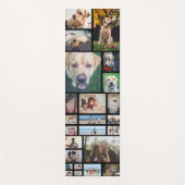 独自の24の写真テンプレートカスタム作り ヨガマット (正面)