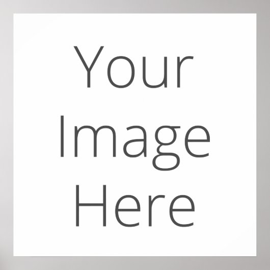 独自の24インチx 24インチポスターの作成 ポスター (正面)