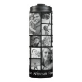 独自の24ファミリカスタムフォトコラージュを作成 タンブラー (正面)