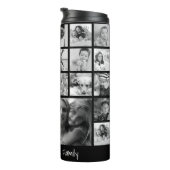 独自の24ファミリカスタムフォトコラージュを作成 タンブラー (回転右)