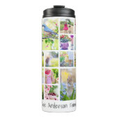 独自の24ファミリカスタムフォトコラージュを作成 タンブラー (正面)