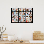 独自の24フォトコラージポスターの作成 ポスター (キッチン)