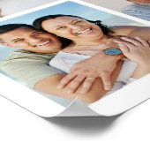 独自の24フォトコラージポスターの作成 ポスター (角)