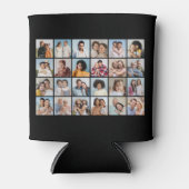 独自の24フォトコラージュを作成 缶クーラー (正面)