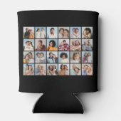 独自の24フォトコラージュを作成 缶クーラー (裏面)