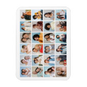 独自の24フォトコラージュを柔軟に作成 マグネット (縦)