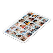 独自の24フォトコラージュを柔軟に作成 マグネット (左側)