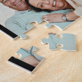 独自の24フォトコラージュ編集可能カラーの作成 ジグソーパズル (側面)