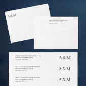 独自の24 xカスタムウェディング差出人住所を作成 ラップアラウンドラベル