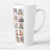 独自の25フォトコラージュを作成 カフェラテマグ (右)