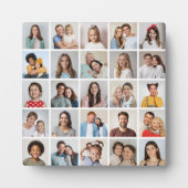 独自の25フォトコラージュを作成 フォトプラーク (正面)