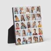 独自の25フォトコラージュを作成 フォトプラーク (正面)