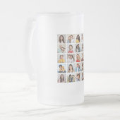 独自の25フォトコラージュを作成 フロストグラスビールジョッキ (正面左)