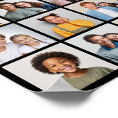 独自の25フォトコラージュを作成 ポスター (角)