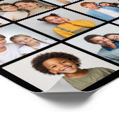 独自の25フォトコラージュを作成 ポスター (角)