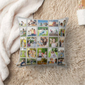 独自の25フォトコラージュを編集可能に作成 クッション (ブランケット)