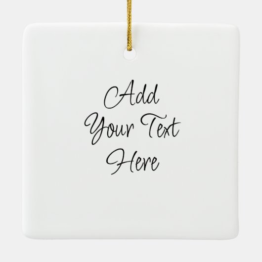 独自の25フォトコラージュを編集可能に作成 セラミックオーナメント (裏面)