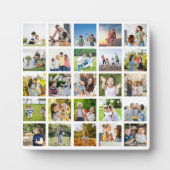 独自の25フォトコラージュを編集可能に作成 フォトプラーク (正面)