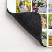 独自の25フォトコラージュを編集可能に作成 マウスパッド (コーナー)