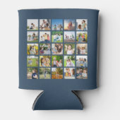 独自の25フォトコラージュを編集可能に作成 缶クーラー (正面)