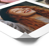 独自の25平方フォトコラージュのポスターを作成 ポスター (角)