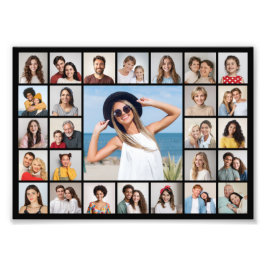 独自の27フォトコラージュの写真の拡大を作成 フォトプリント           