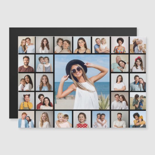 独自の27フォトコラージュを作成 (正面/裏面)