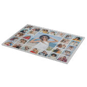 独自の27フォトコラージュを作成 カッティングボード (角)