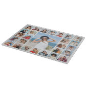 独自の27フォトコラージュを作成 カッティングボード (角)