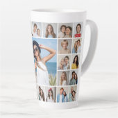 独自の27フォトコラージュを作成 カフェラテマグ (右アングル)