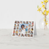 独自の27フォトコラージュを作成 カード (黄色い花)