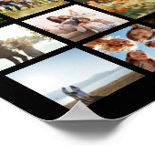 独自の27フォトコラージュを作成 ポスター (角)